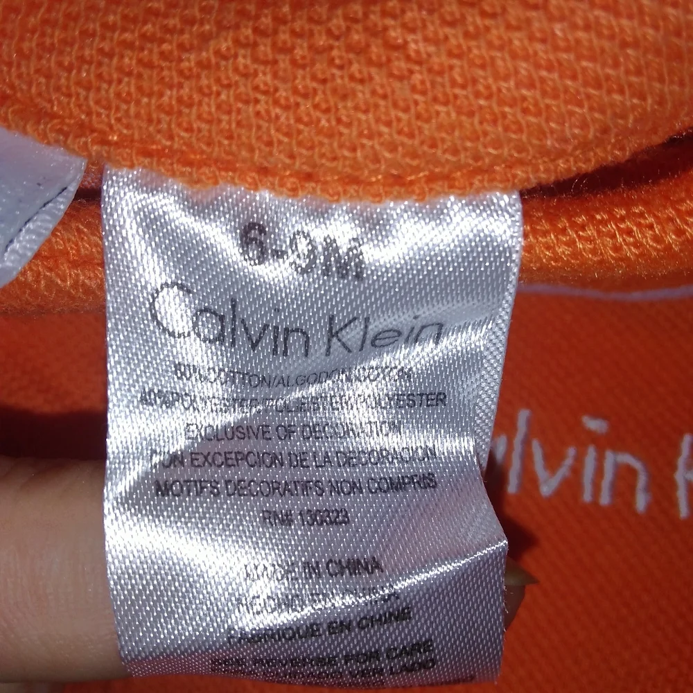 5 For $25 Calvin Klein Onesie Polo Top
